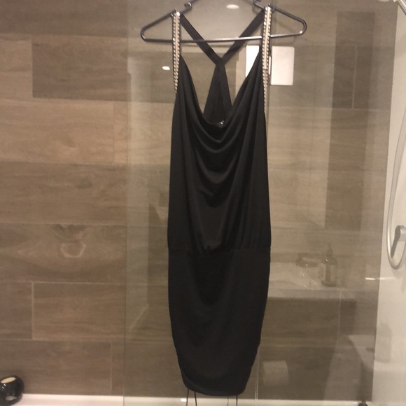 guess cowl neck dress